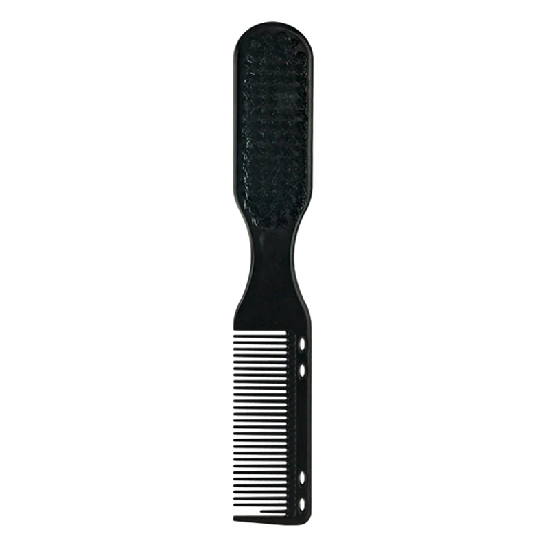 Brosse à barbe noire double face