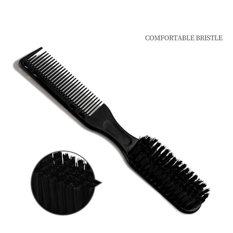 Brosse à barbe noire double face