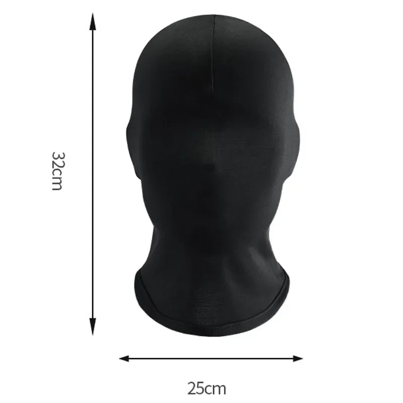 Cagoule intégrale noire