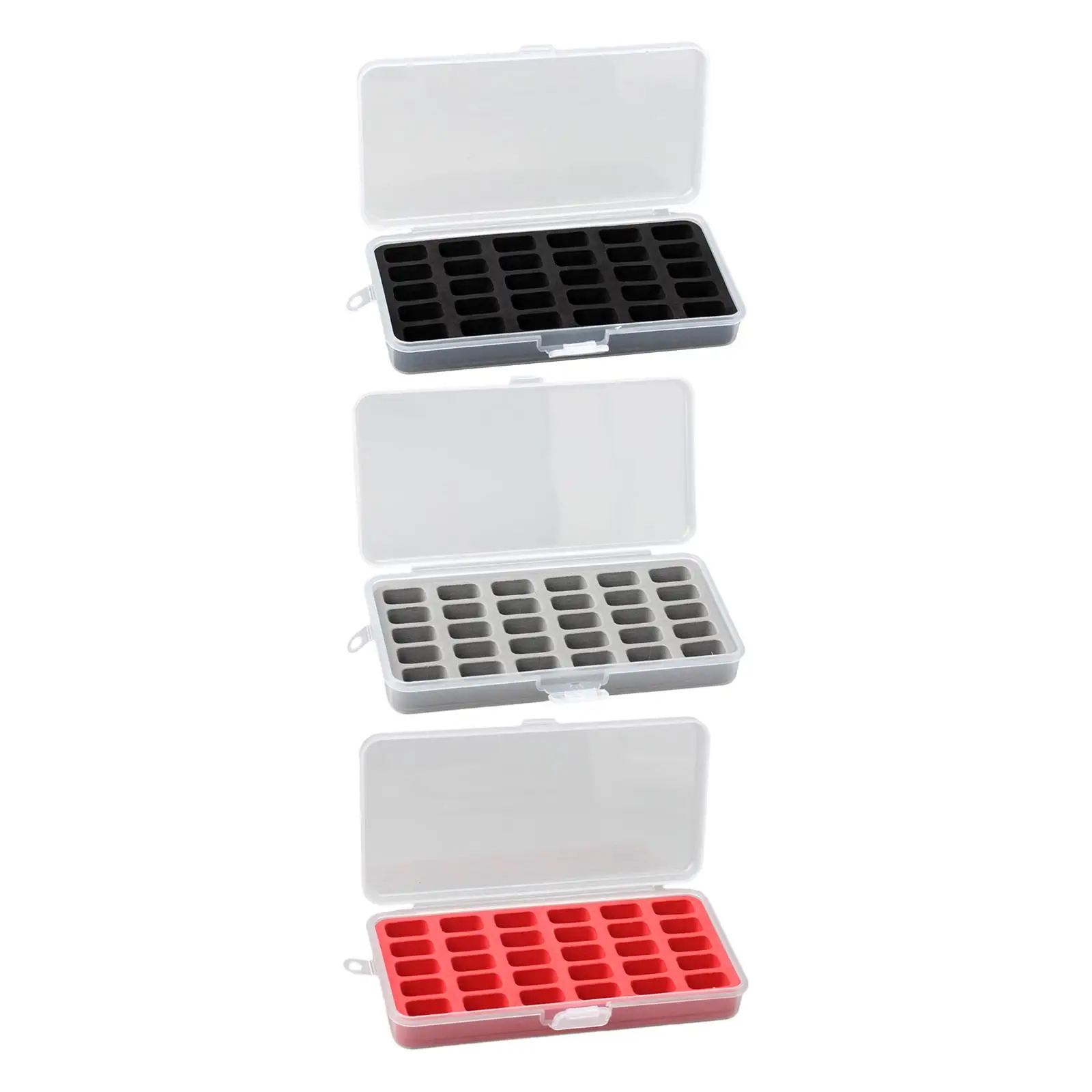 30 Grids Bobbin Box Household Bobbins Container Bobbin Storage Organizer for Sewing Machine Practical Bobbin Spool Holder