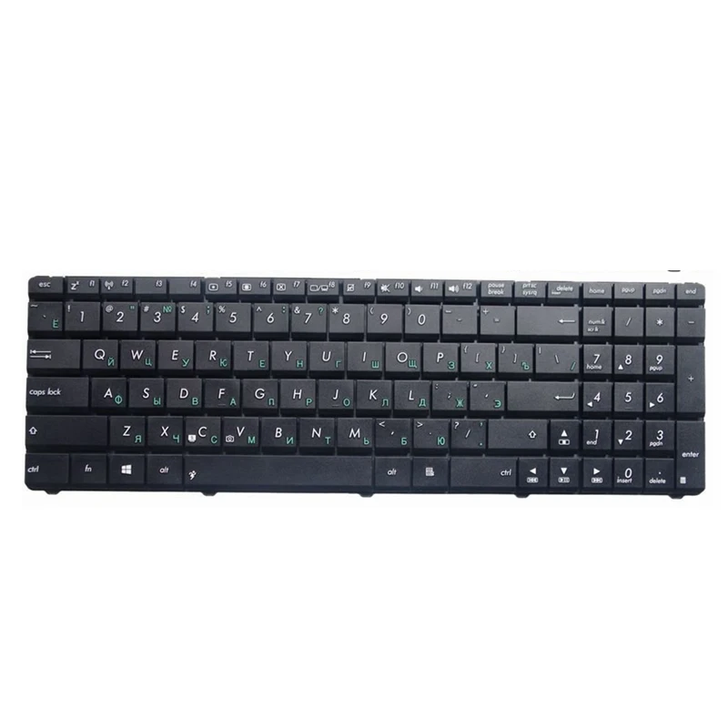 Clavier d'ordinateur portable russe, noir RU neuf, pour ASUS N71Ja N53 N53J N53JN N53SN N53SV N53T N53Jf N53JL N53Sm X55VD UL50 P53