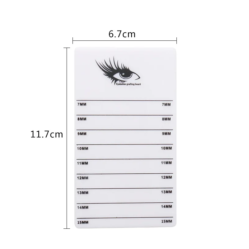Palette acrylique pour faux cils