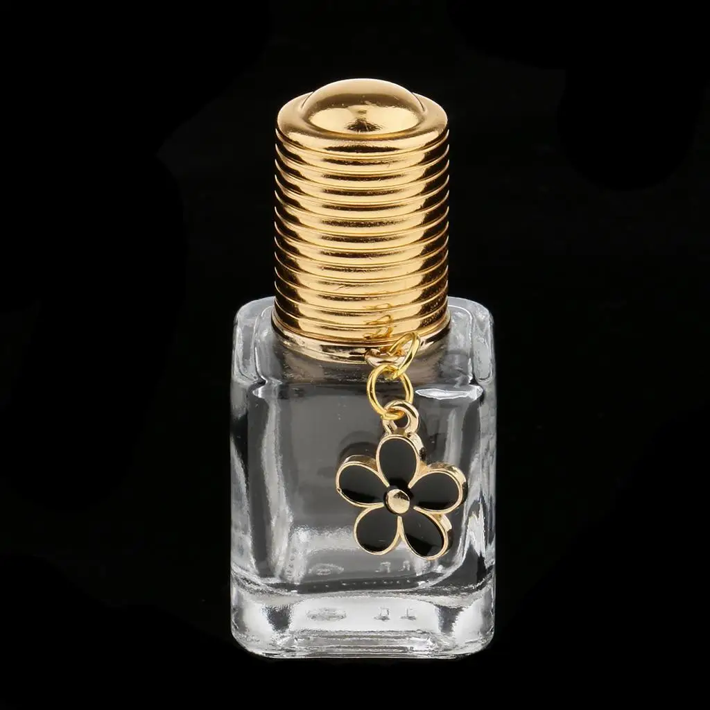 8ML Makeup Portable Perfumes Essential Oil Aftershave Glass Bottle Storage Case Clear Easy for Travel