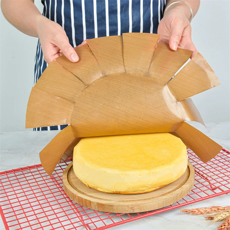 Tapis de cuisson rond antiadhésif
