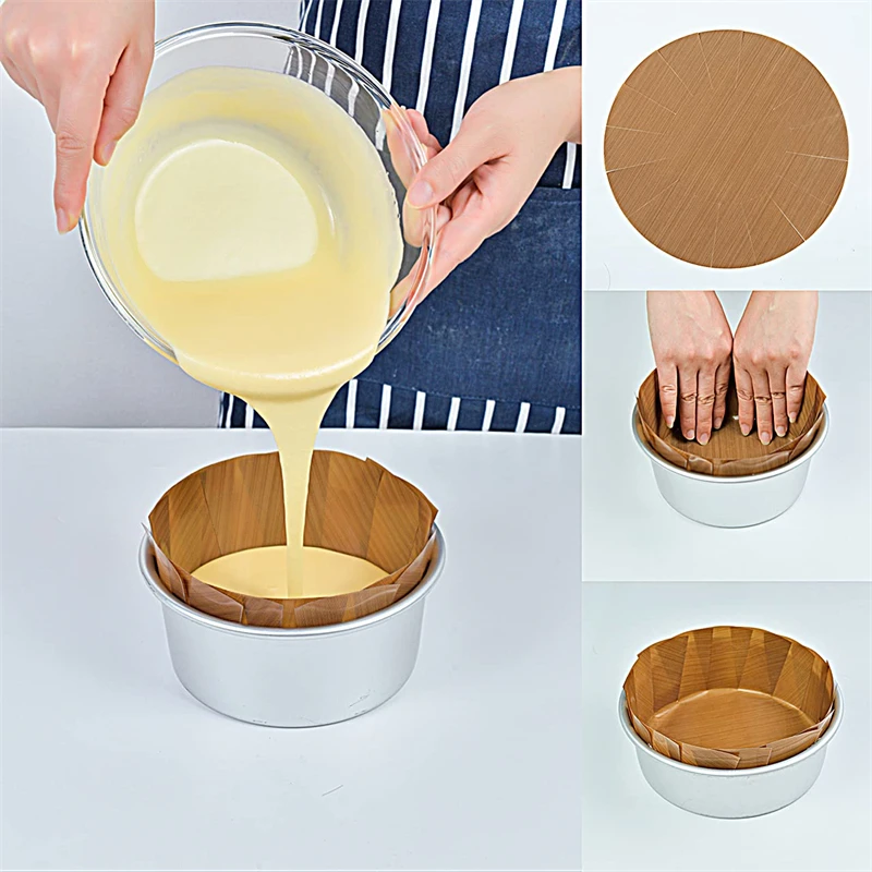 Tapis de cuisson rond antiadhésif