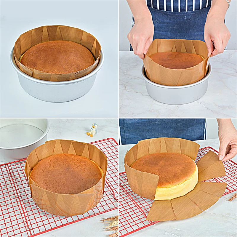 Tapis de cuisson rond antiadhésif