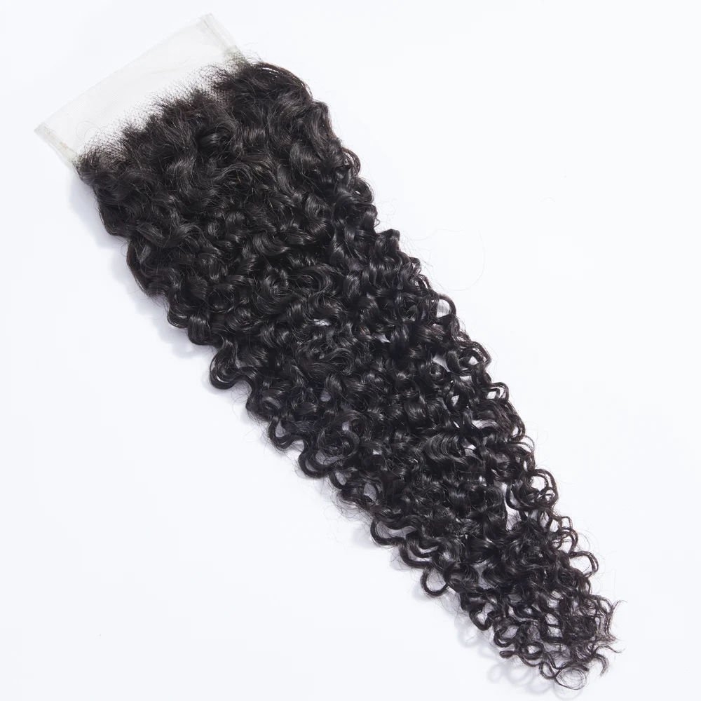 Bundles brésiliens bouclés avec fermeture