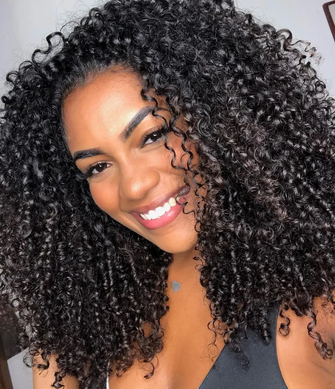 Bundles brésiliens bouclés avec fermeture