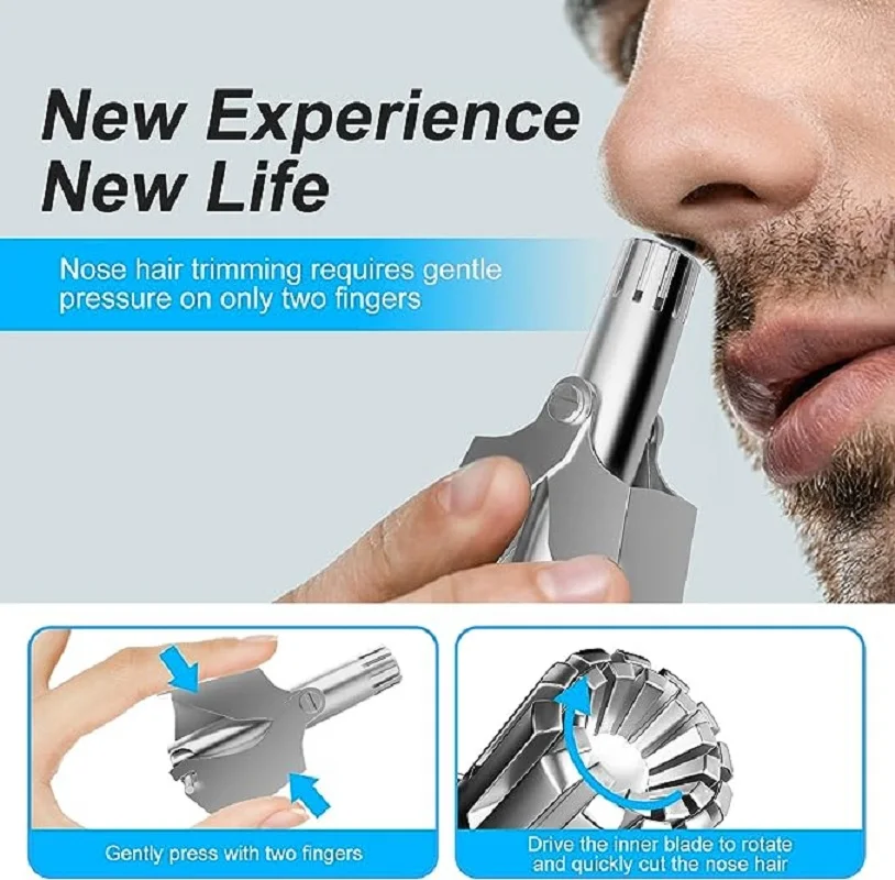 Tondeuse à cheveux en acier inoxydable