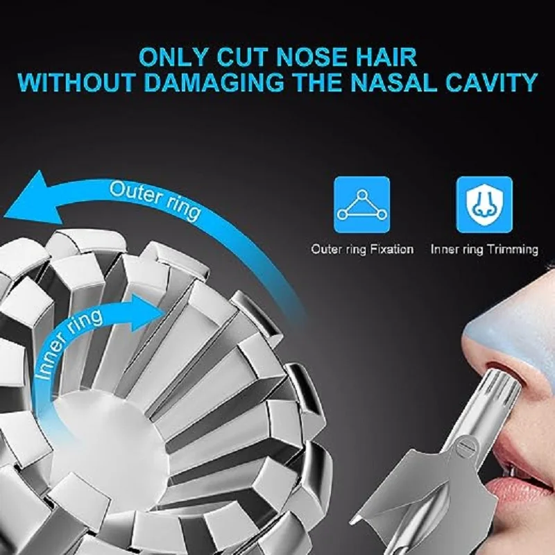 Tondeuse à cheveux en acier inoxydable