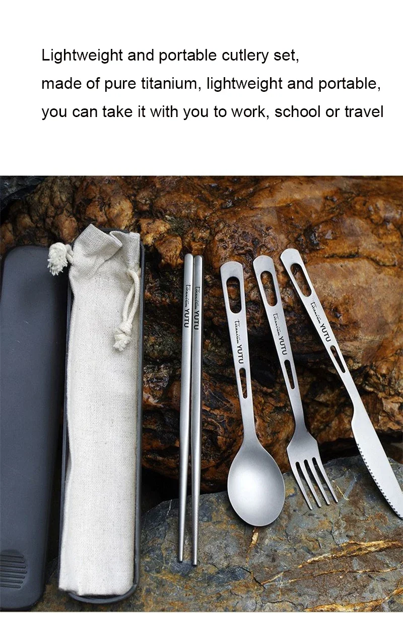 Ensemble de couteaux et fourchette