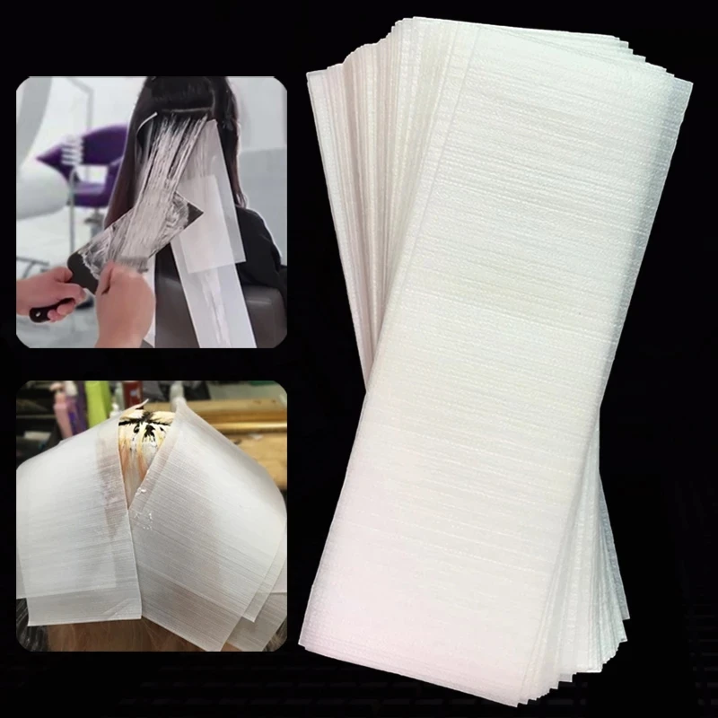 Papier de embaupour cheveux en mousse réutilisable